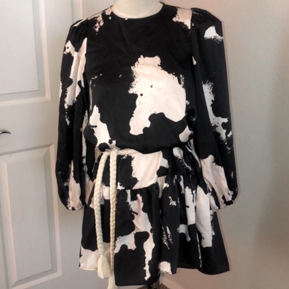 Alexis for Target Collab Dress, Black/Cream - (XS)